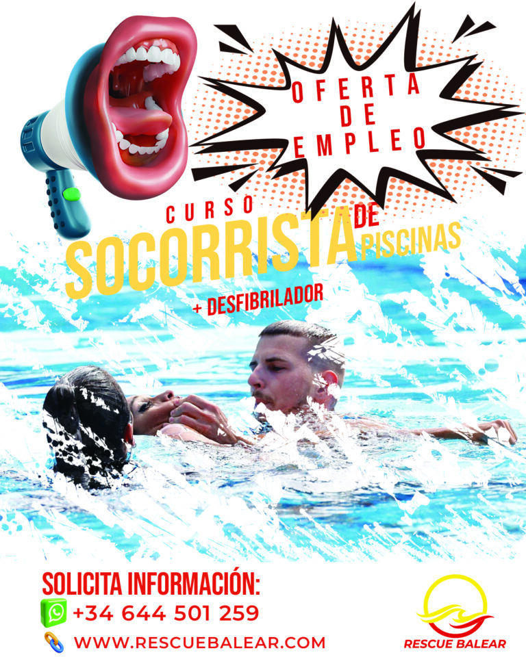 Curso Socorrismo de Piscinas y Desfibrilación