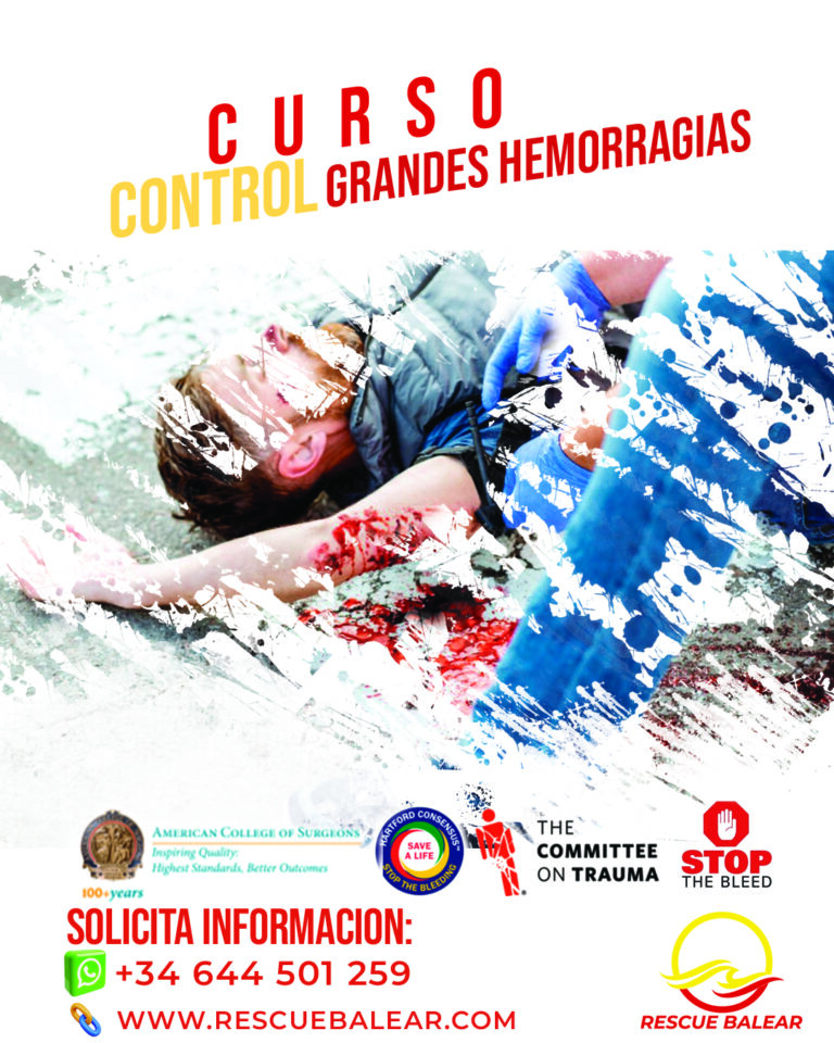 Curso de control de grandes hemorragias